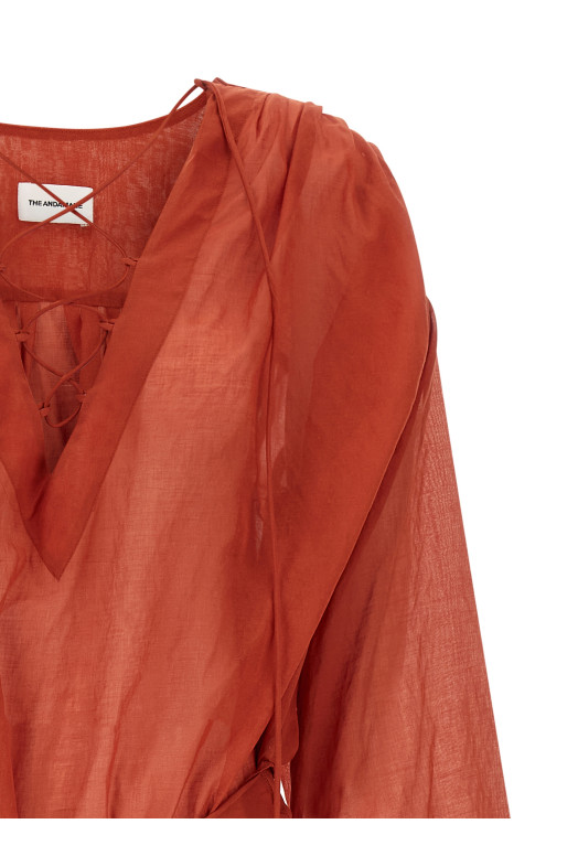 'Indira' dress Red