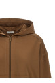 'Shiny Trims' hoodie Brown