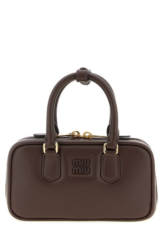 'Arcadie' mini handbag Brown