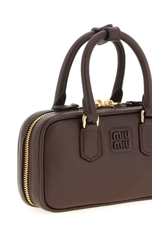 'Arcadie' mini handbag Brown