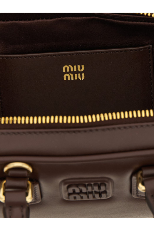 'Arcadie' mini handbag Brown