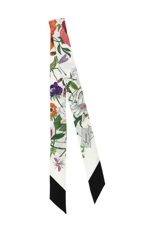 Шарф «Gucci Flora», многоцветный 8251213G0019060