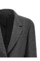 Однобортний блейзер сірого кольору BRUNELLO CUCINELLI MB1627645C032