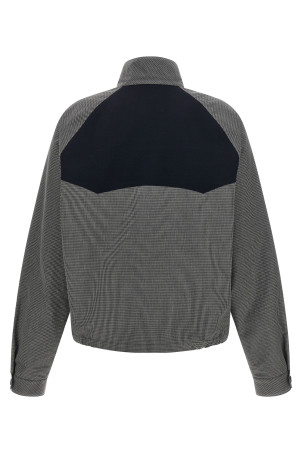 Blouson vichy check Gray