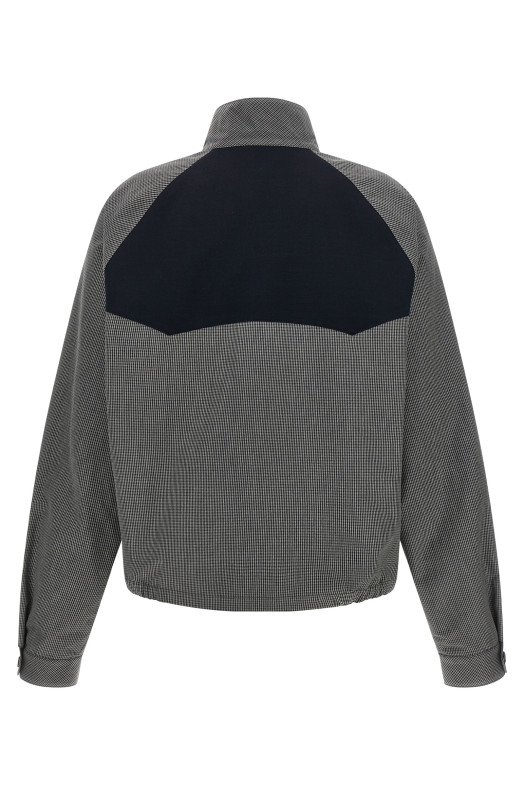 Blouson vichy check Gray