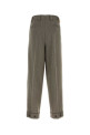 Embroidered twill wide-leg pant VERSACE (10236241A17854)