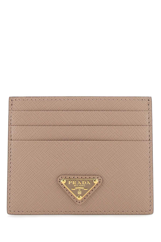 Картковий футляр з шкіри ніжно-рожевого кольору PRADA (1MC025QHH)
