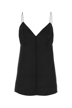 Black silk Talsie top Multicolor KHAITE (23963002W3002)