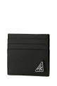 Black leather card holder Black PRADA (2MC223QHH)