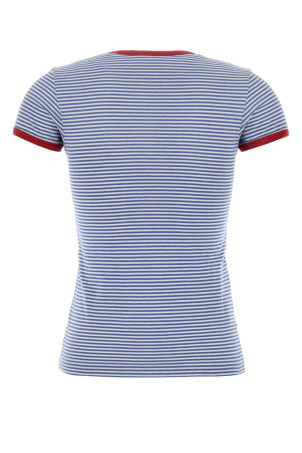 Embroidered cotton t-shirt PRADA (39658SOOO186H)