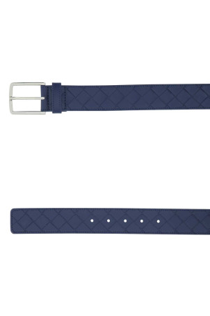 Blue leather belt BOTTEGA VENETA (609182VCPQ3)