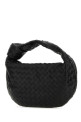 Чорна шкіряна сумочка Teen Jodie від BOTTEGA VENETA (690225VCPP0)