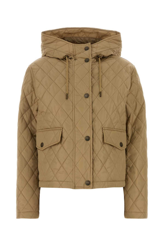 Бежева нейлонова куртка BURBERRY (8113116)