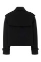 Black cotton Myfair trench coat Black BURBERRY (8126500)