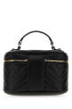 Black leather GG Marmont bucket bag Black GUCCI (837454AAET8)