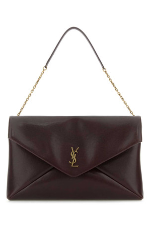 Сумка через плече Cassandre XXL з шкіри кольору винограду від SAINT LAURENT (855802AADOO)
