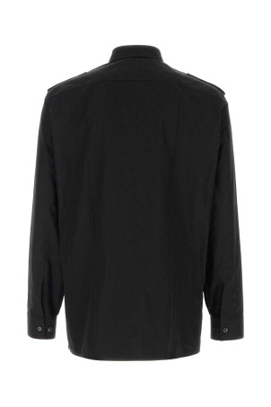 Black poplin shirt Black GUCCI (871856ZAUO8)