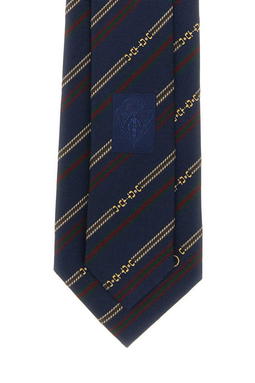 Embroidered jacquard tie GUCCI (8741144E009)