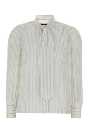 Embroidered silk shirt GUCCI (875606ZAU9H)