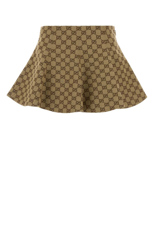 Міні-спідниця з тканини GG від GUCCI (875616ZAF4S)