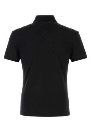 Black jersey polo shirt Black GUCCI (A002V0XJHX4)