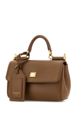 Biscuit leather My Sicily handbag DOLCE & GABBANA (BB7864B7321)