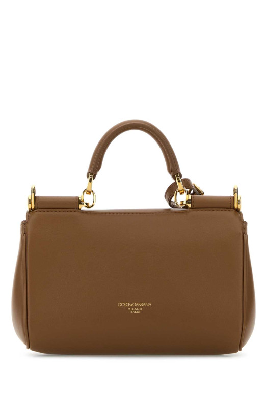 Сумка «My Sicily» з шкіри кольору «бісквіт» від DOLCE & GABBANA (BB7864B7321) DOLCE & GABBANA