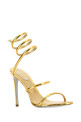 Gold leather Cleo sandals RENE CAOVILLA (C123511050001L018)