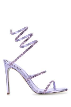 Embellished satin Cleo sandals RENE CAOVILLA (C12369105R001W206)