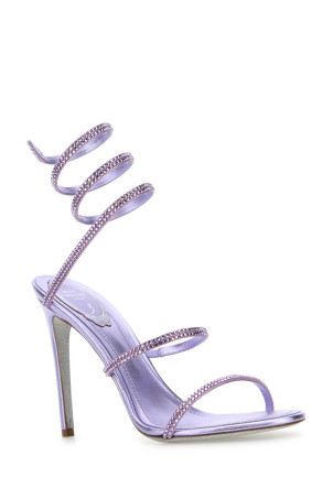Embellished satin Cleo sandals RENE CAOVILLA (C12369105R001W206)