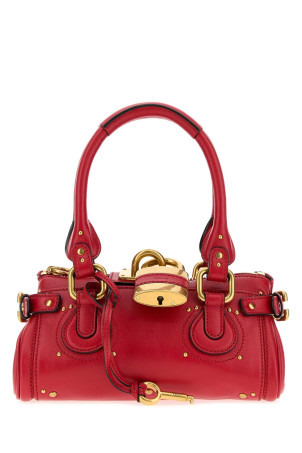 Red small Paddington handbag Purple CHLOE (CH26SS805P75)
