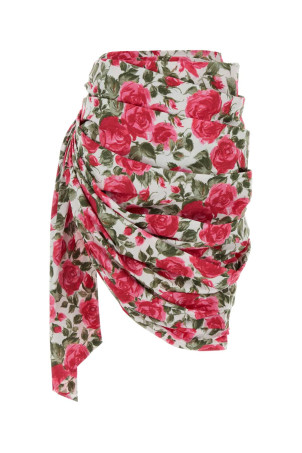 Printed poplin skirt CHLOE (CH26UJU79316)