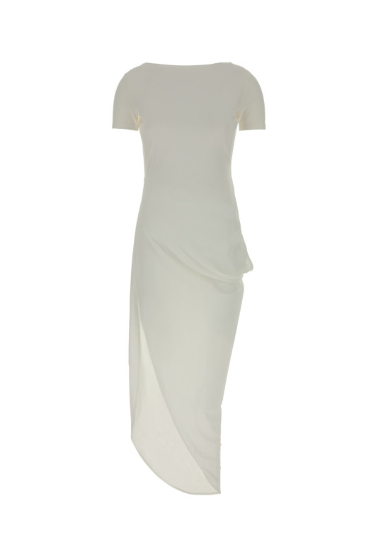 Платье LA ROBE SOLE белого цвета от JACQUEMUS (DRW00841AJ00253)