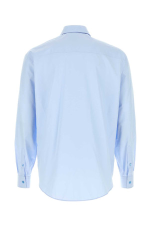 Light blue poplin shirt FENDI (FS1371B15Y)