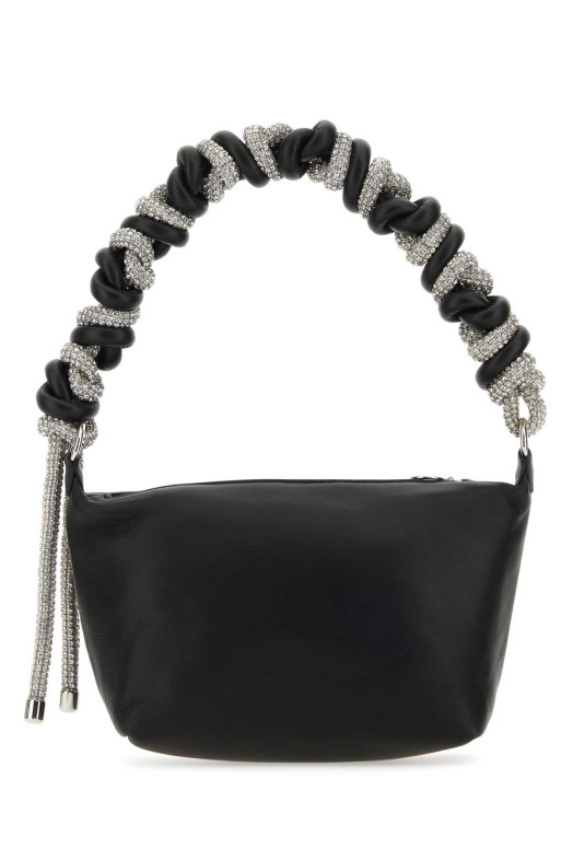 Black nappa leather handbag Black KARA (HB350C0953)