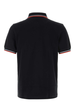 Черная рубашка-поло из пике FRED PERRY (M3600P)