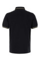Черная рубашка-поло из пике FRED PERRY (M3600P)