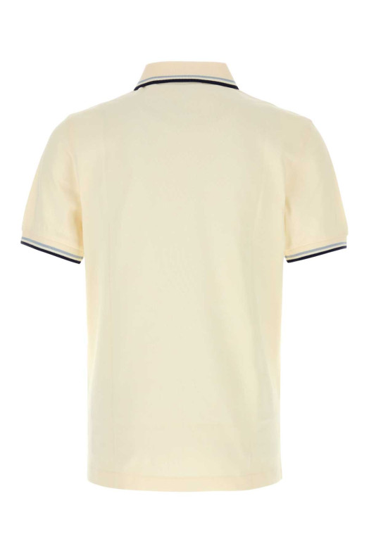 Поло из пике кремового цвета FRED PERRY (M3600P)