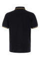 Полурубашка из пике темно-синего цвета FRED PERRY (M3600P)