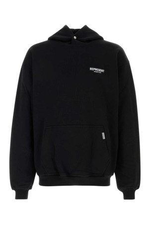Black cotton Represent Owners Club sweatshirt REPRESENT (OCM41113)