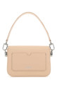 Невелика шкіряна сумочка Plain Binder світло-рожевого кольору від OFF WHITE (OWNN118S23LEA001) OFF-WHITE