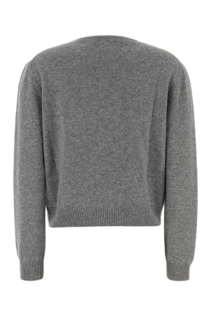 Grey wool blend sweater PRADA (P24S1LS22111N1)