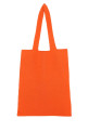 Orange wool blend shopping bag PALM ANGELS (PWNA041S22KNI001)