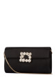 Сумка «Envelope» з квітковою застібкою, синя, Roger Vivier (RBWAMFD0200RS0)