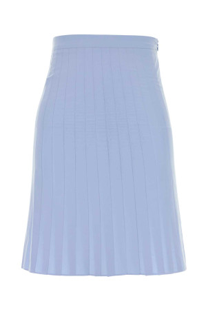 Powder blue cotton skirt MM6 MAISON MARGIELA (S62MA0102M35861)