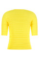 'Jiggly Pleats' blouse Yellow