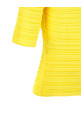 'Jiggly Pleats' blouse Yellow