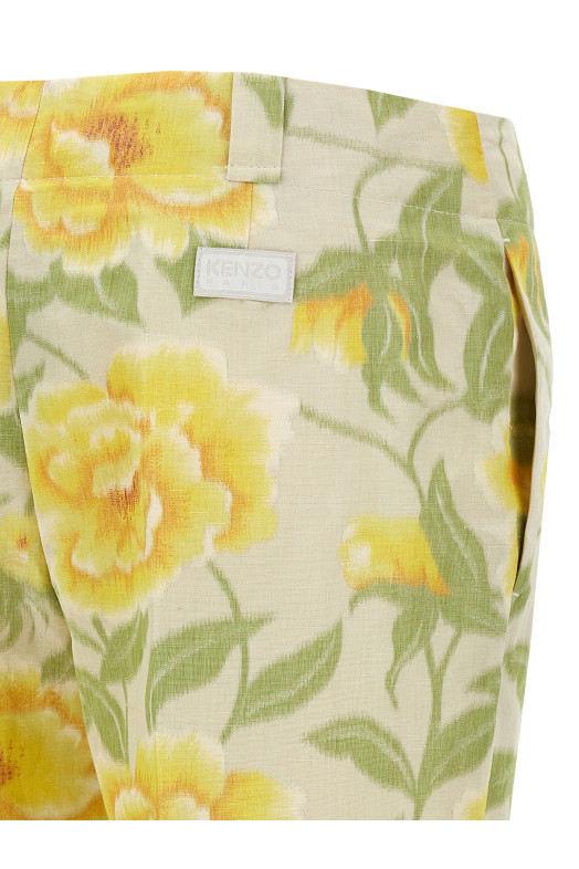Штани «Kenzo Peonies», різнокольорові FF52PA0939O101