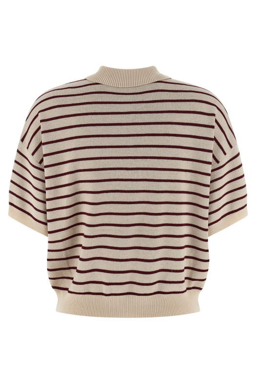 'Slinky Knit' polo shirt Multicolor