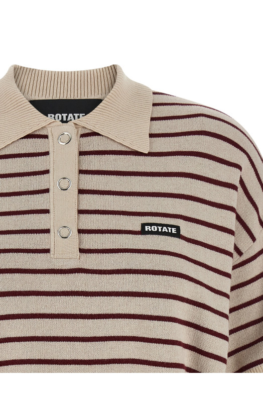 'Slinky Knit' polo shirt Multicolor